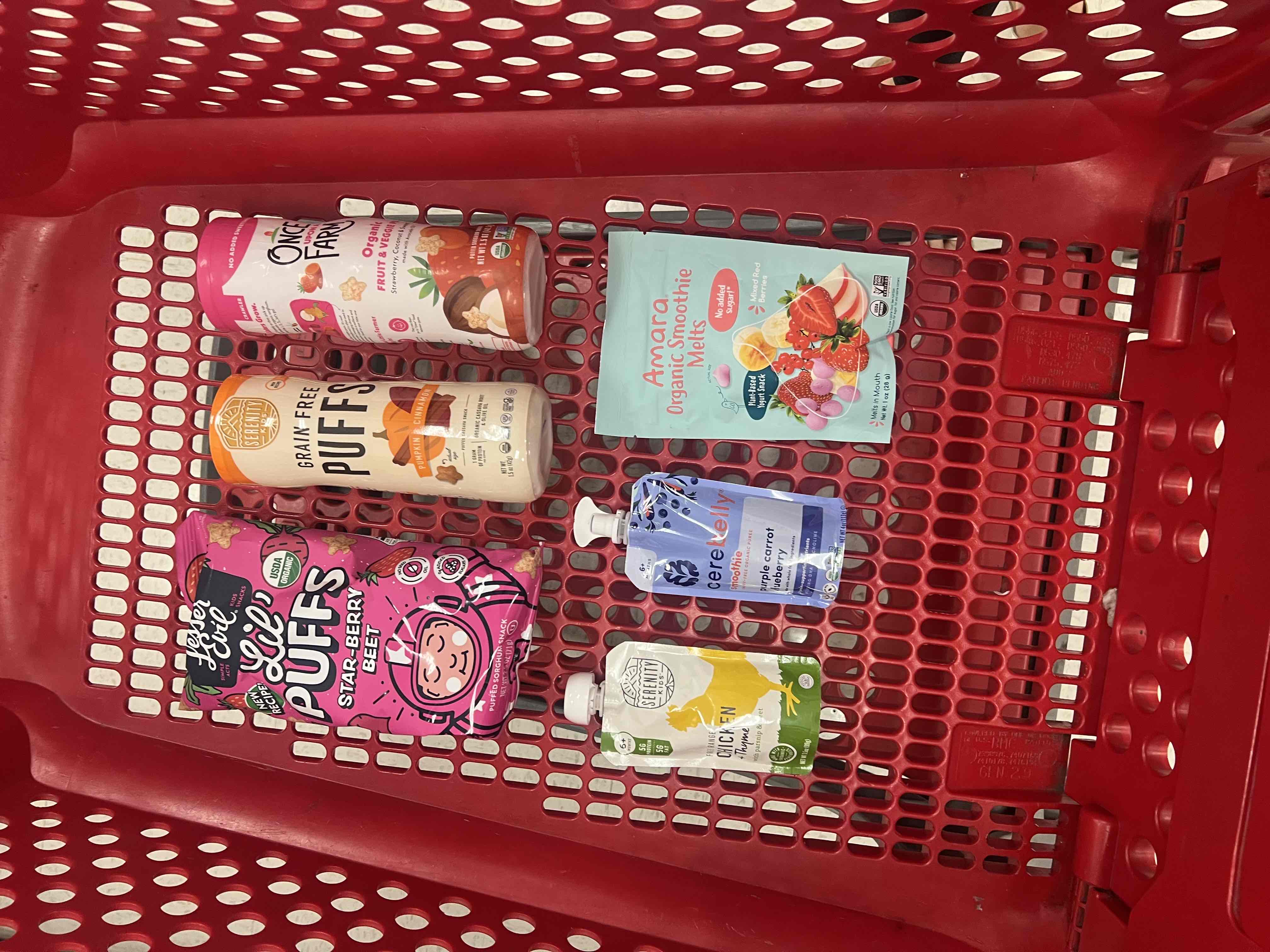 Baby Snack Aisle- Target 🎯 🍎 cover photo collage