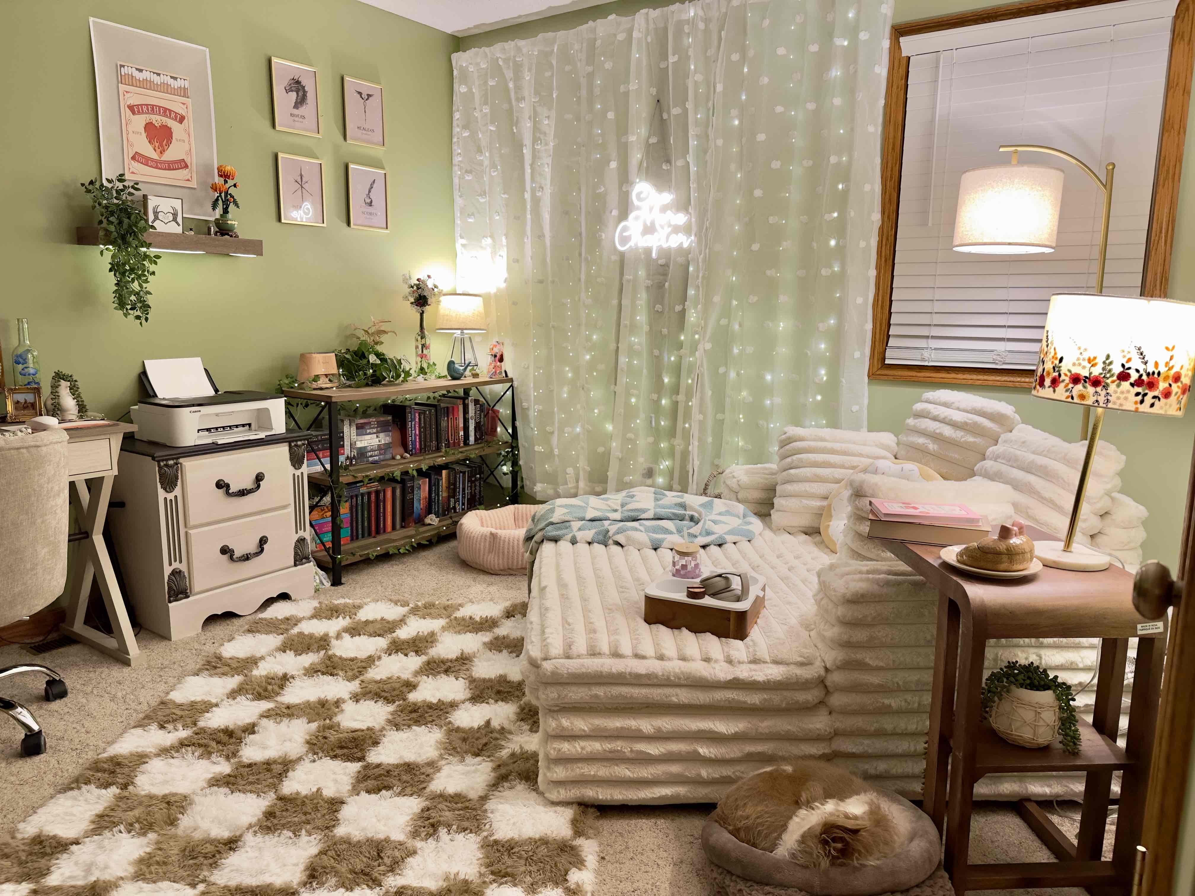 Reading Room Makeover Must Haves! 📚🧚🏼 cover photo collage