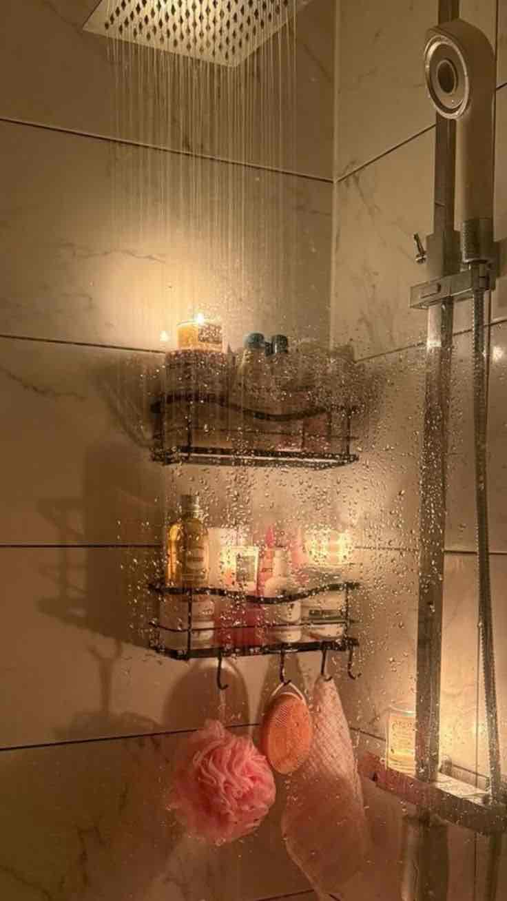 Everyday Scented Shower Routines: cover photo collage