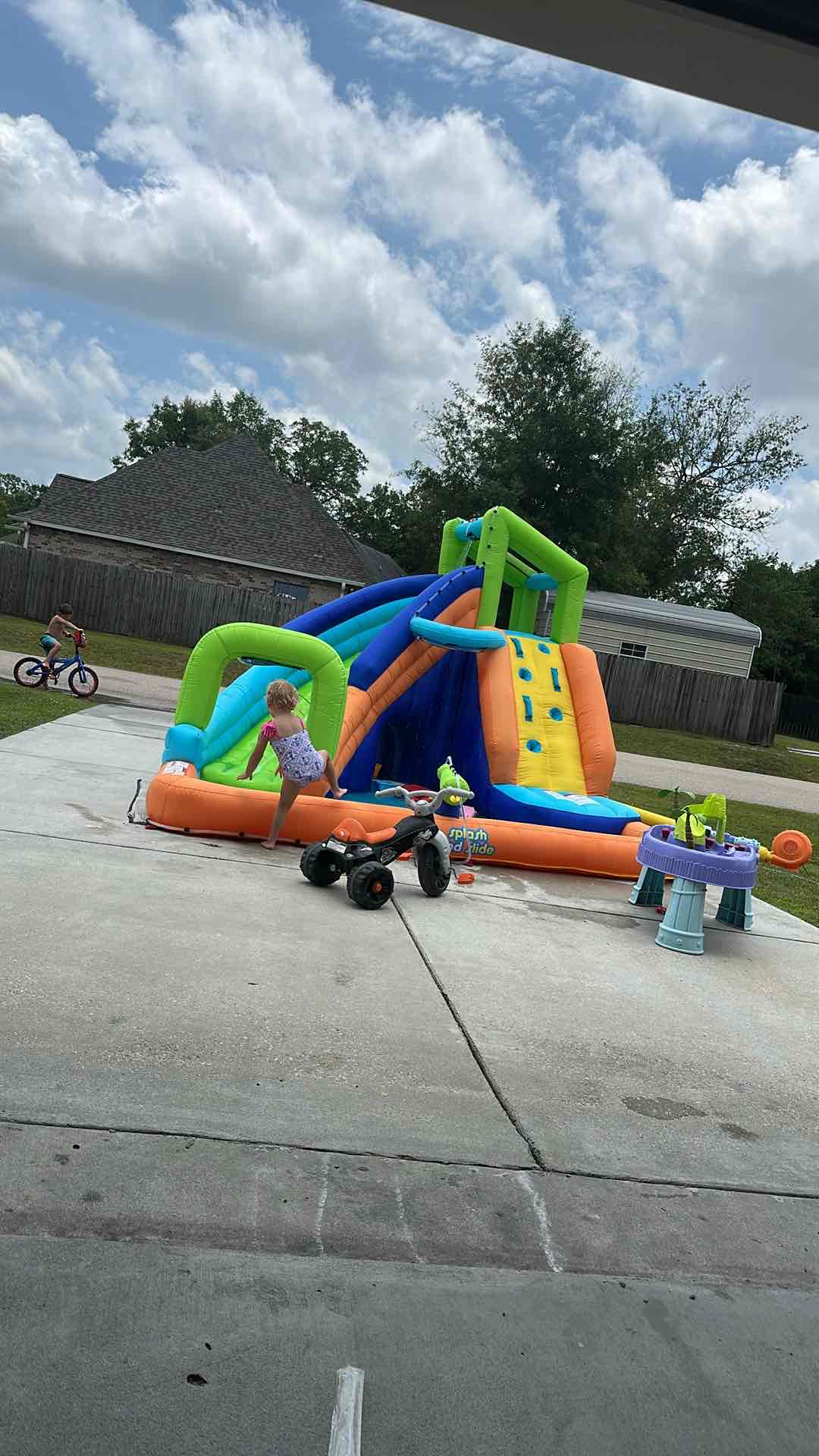 Our Endless Backyard Fun ☀️ 🛝 cover photo collage
