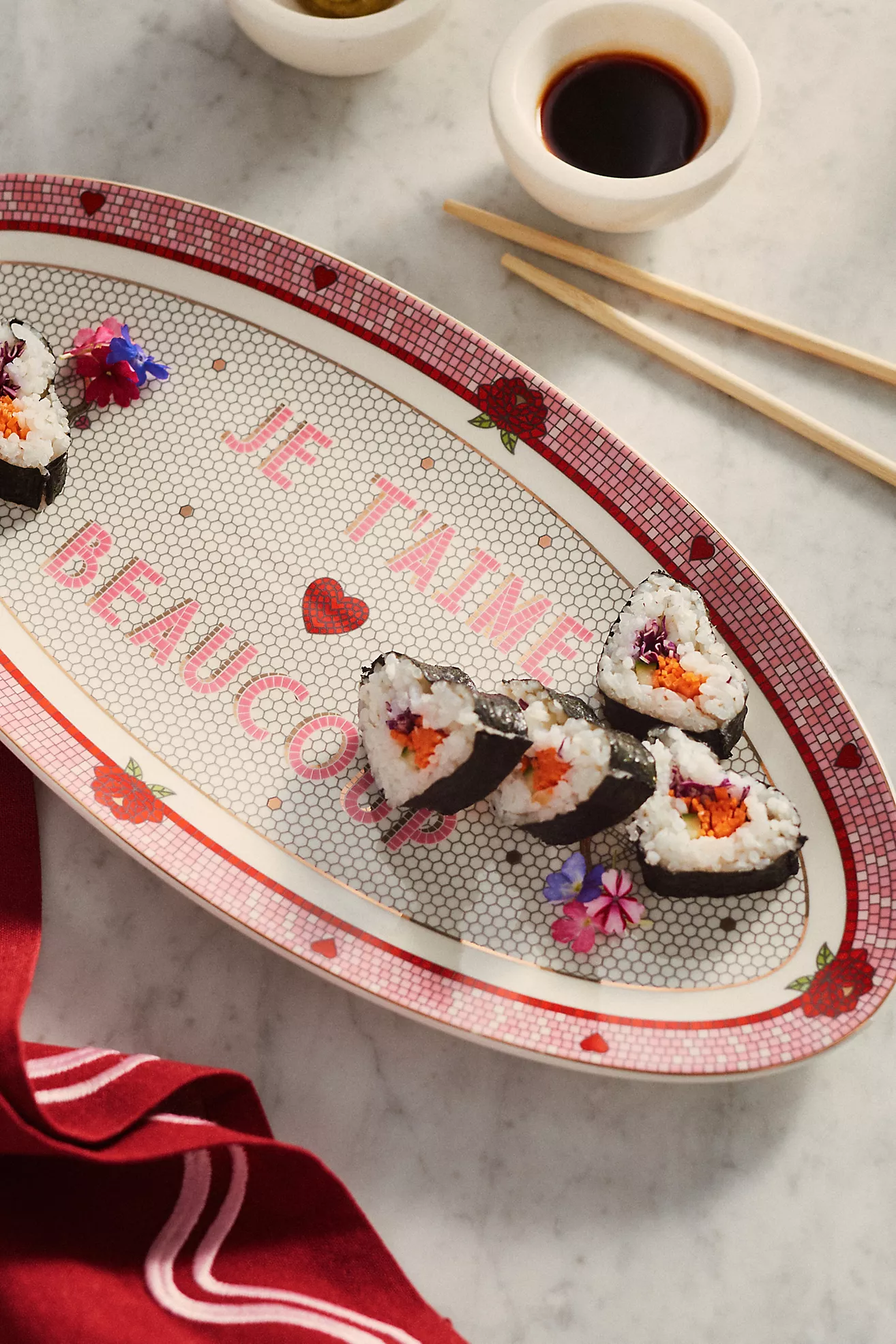 Valentine’s hosting decor that adds heART to your home ✨ cover photo collage