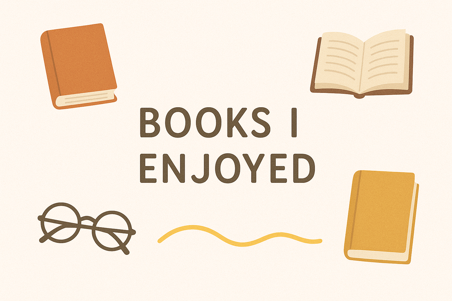 Books I Enjoyed cover photo collage