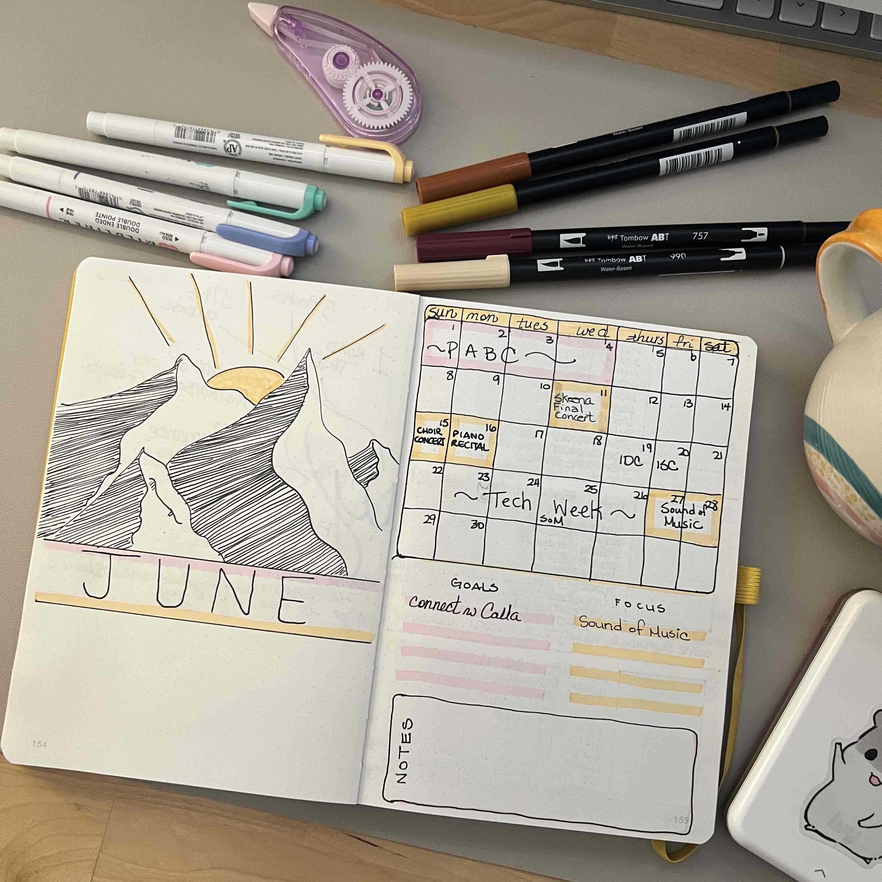 📓 Bullet Journaling Faves cover photo collage