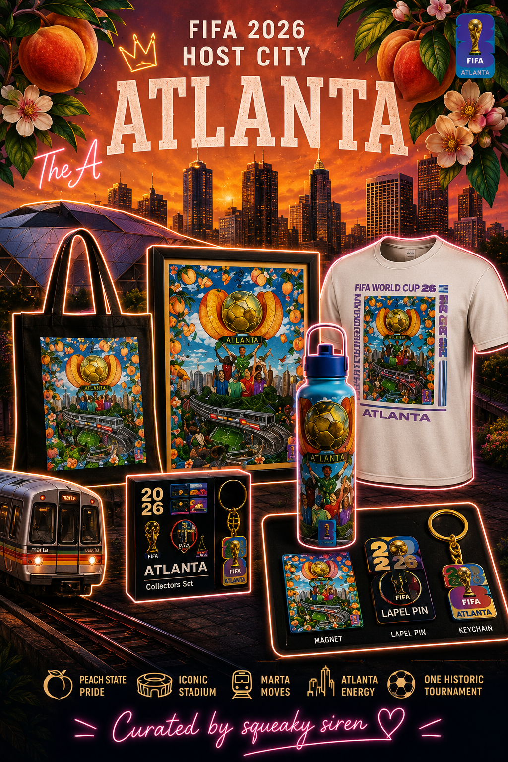 Adventures in Atlanta, GA cover photo collage