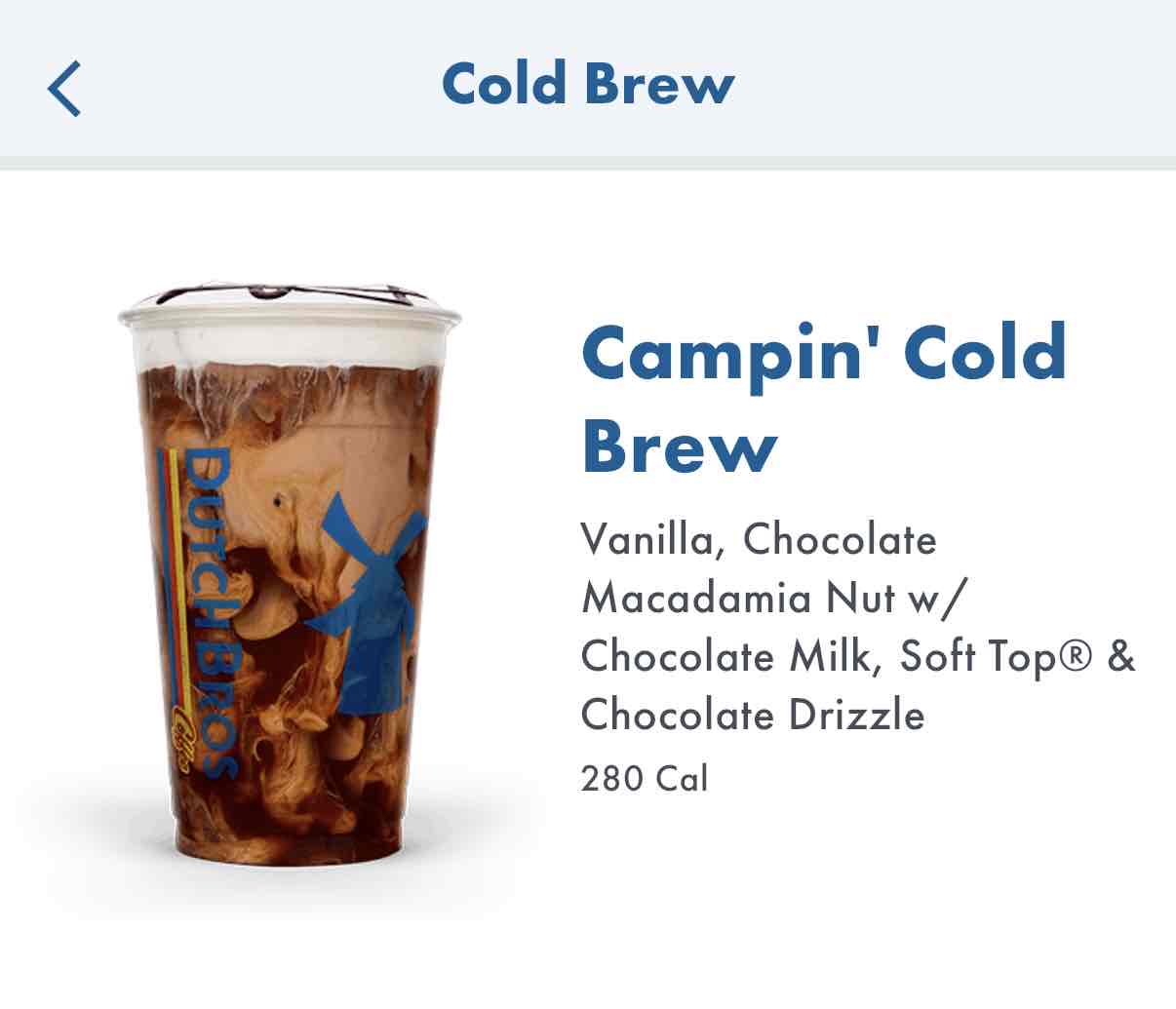 Dutch bros drinks cover photo collage