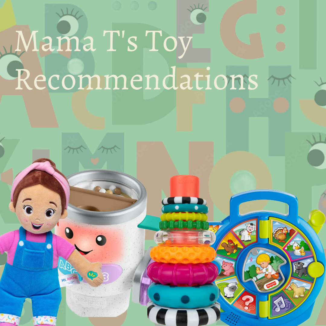 Mama T’s Toy Recommendations cover photo collage