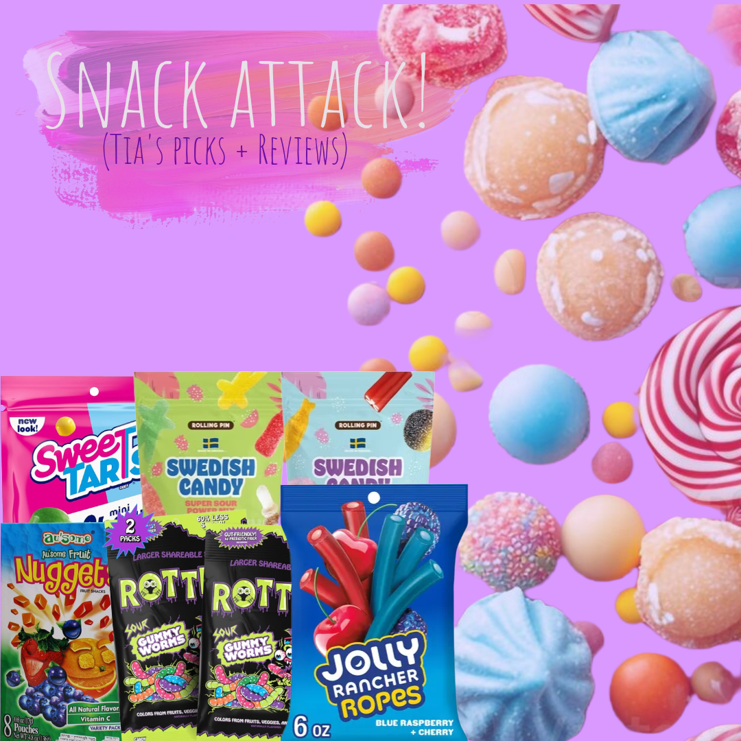 Snack Attack!! 🍿🍭🍫🍬🍩 cover photo collage