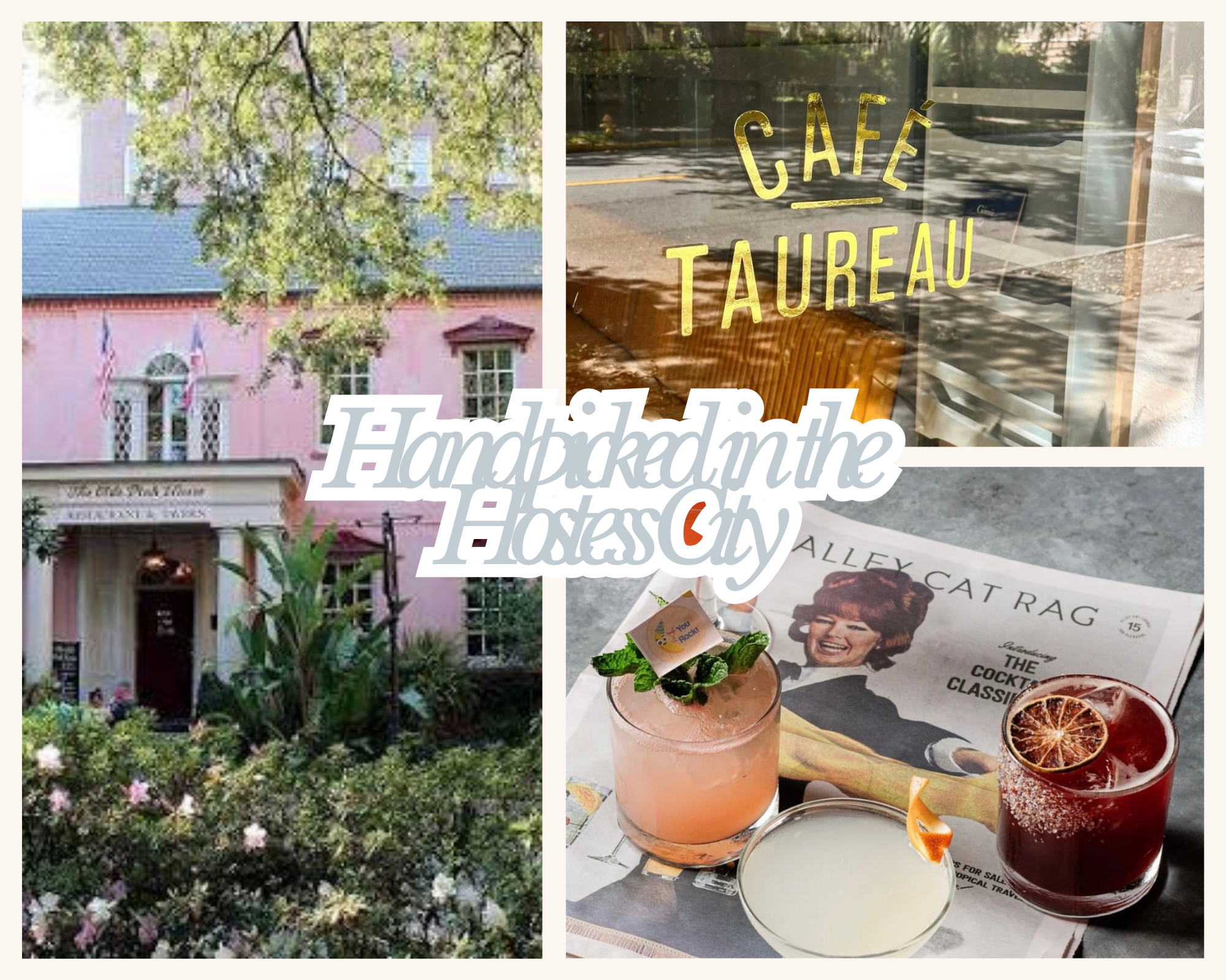 ⛲️ Handpicked in the Hostess City - My Fav Savannah, GA Recs cover photo collage
