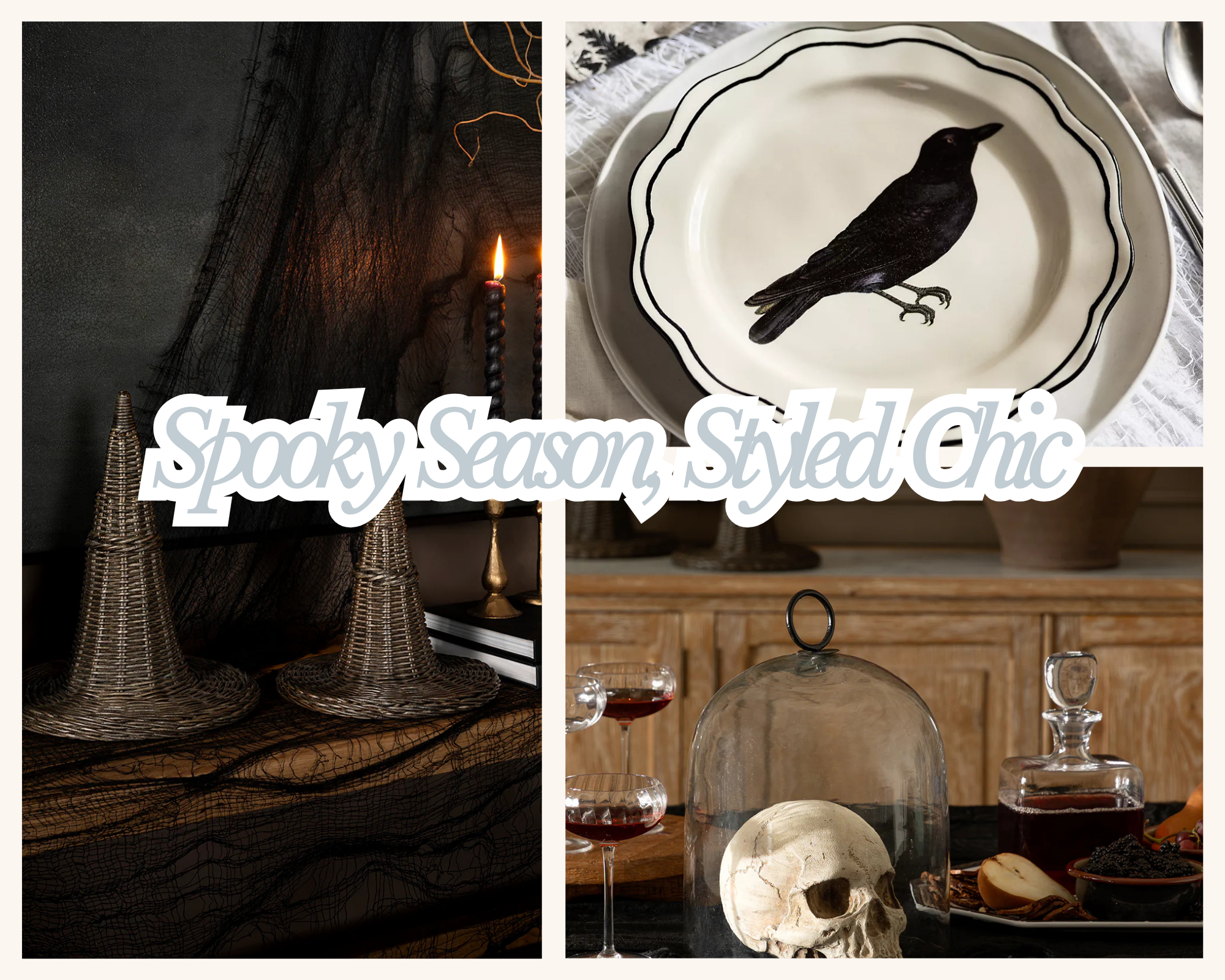 👻 Spooky Season, Styled Chic cover photo collage