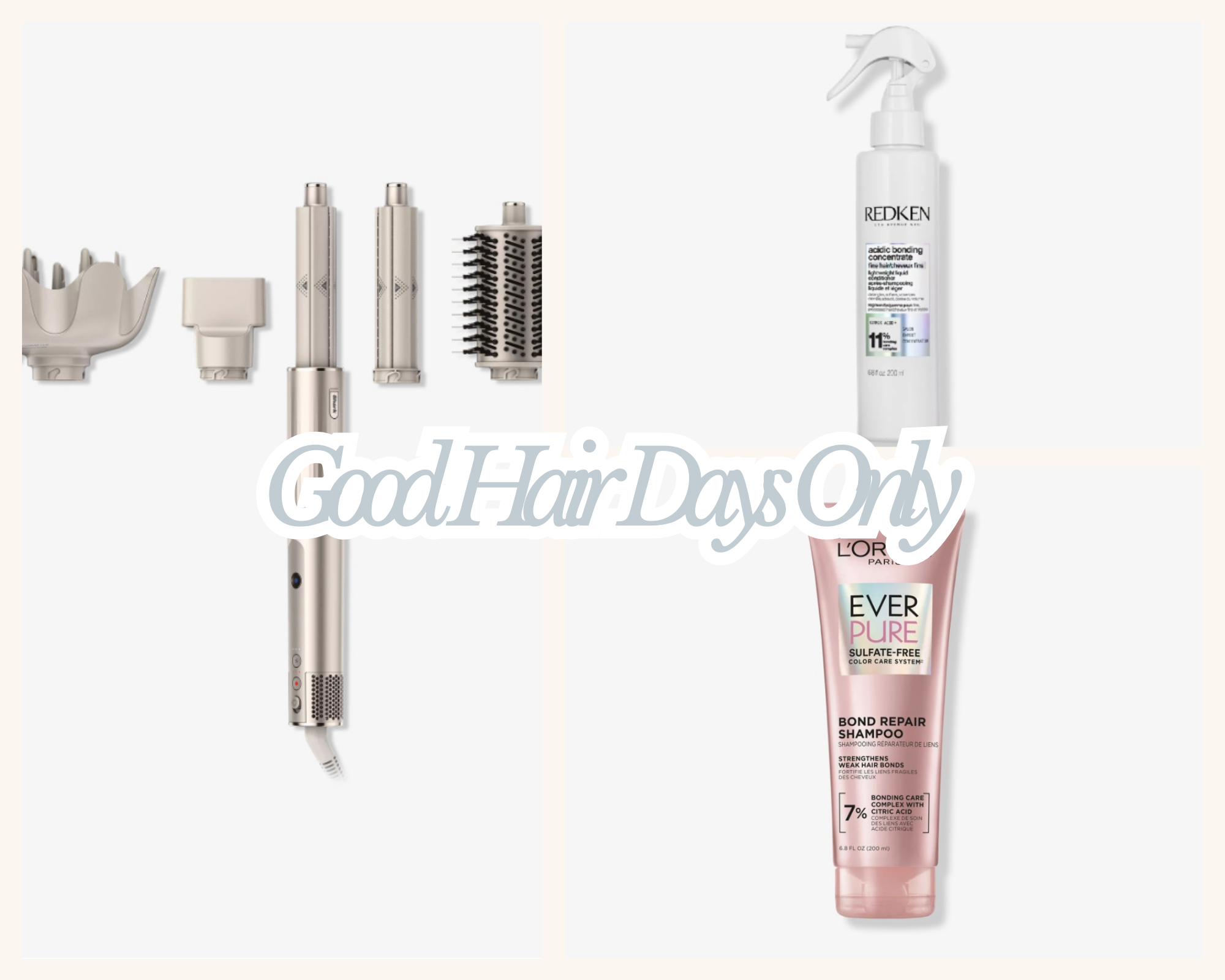 🎀 Good Hair Days Only cover photo collage