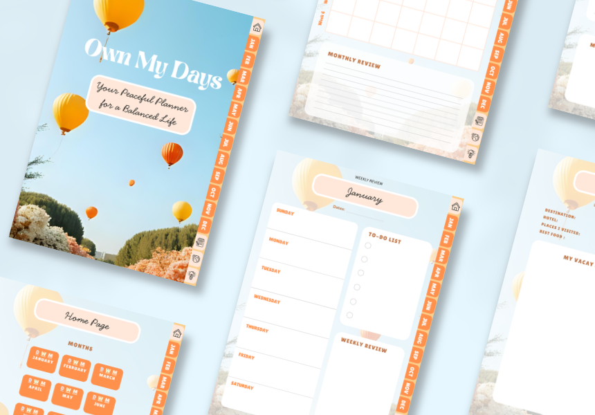 Best Digital Planners, Fonts & Stickers for Goodnotes 2026 cover photo collage