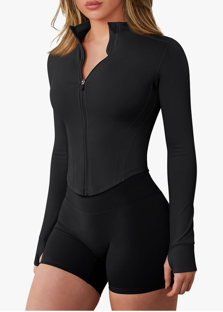 Yoga Activewear Jackets cover photo collage