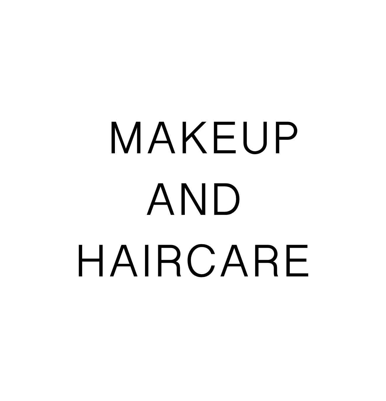 Makeup and Haircare cover photo collage