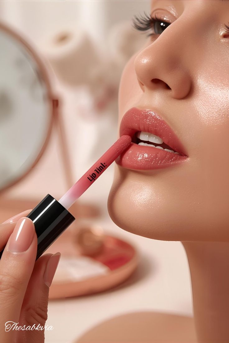 FRESH LIPS & ROSY CHEEKS FOR A RADIANT BEAUTY cover photo collage