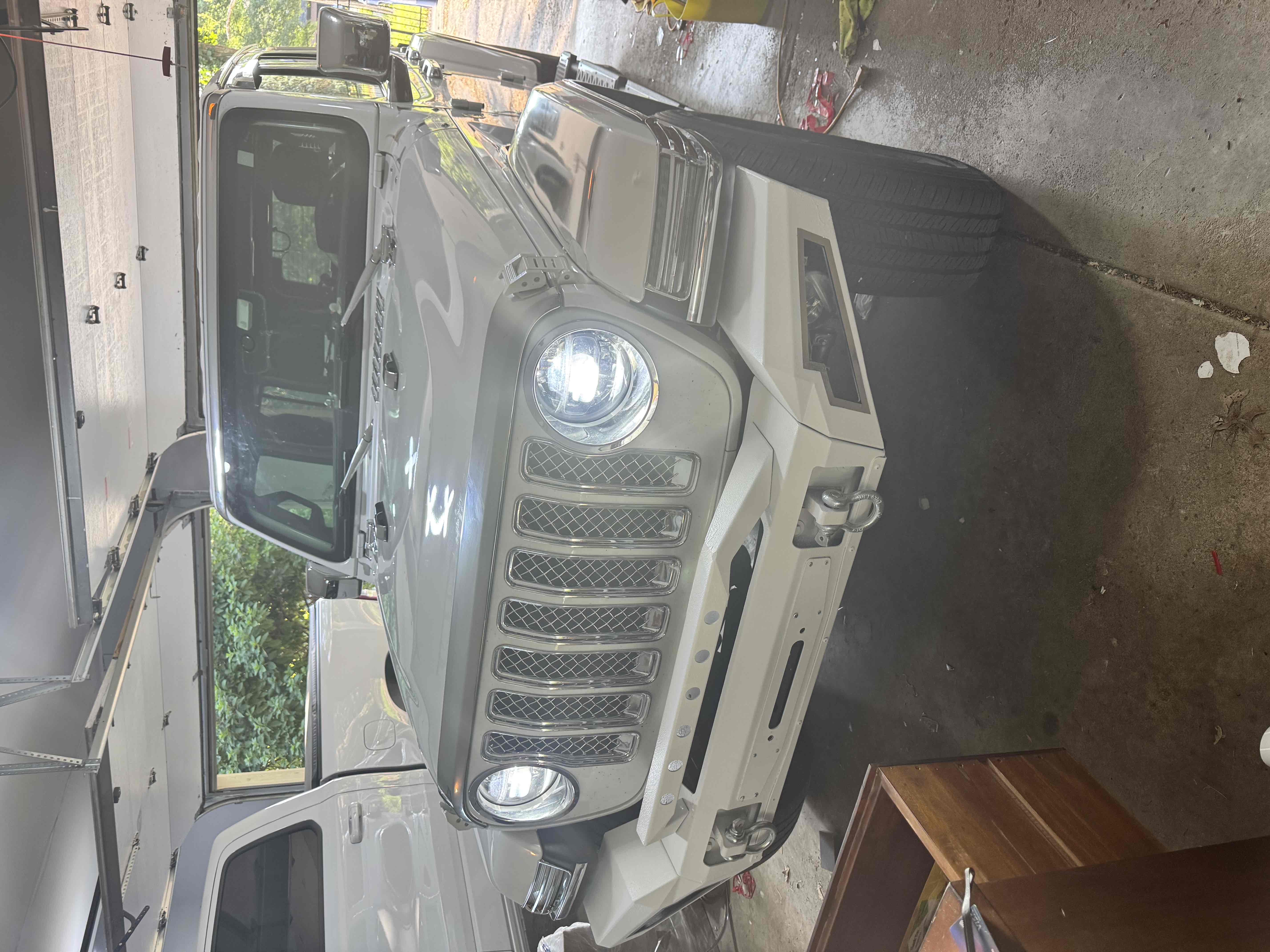 Just a Girl Making Her Jeep Look Cool cover photo collage