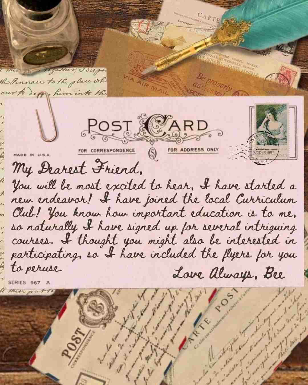 Fall Personal Curriculum cover photo collage