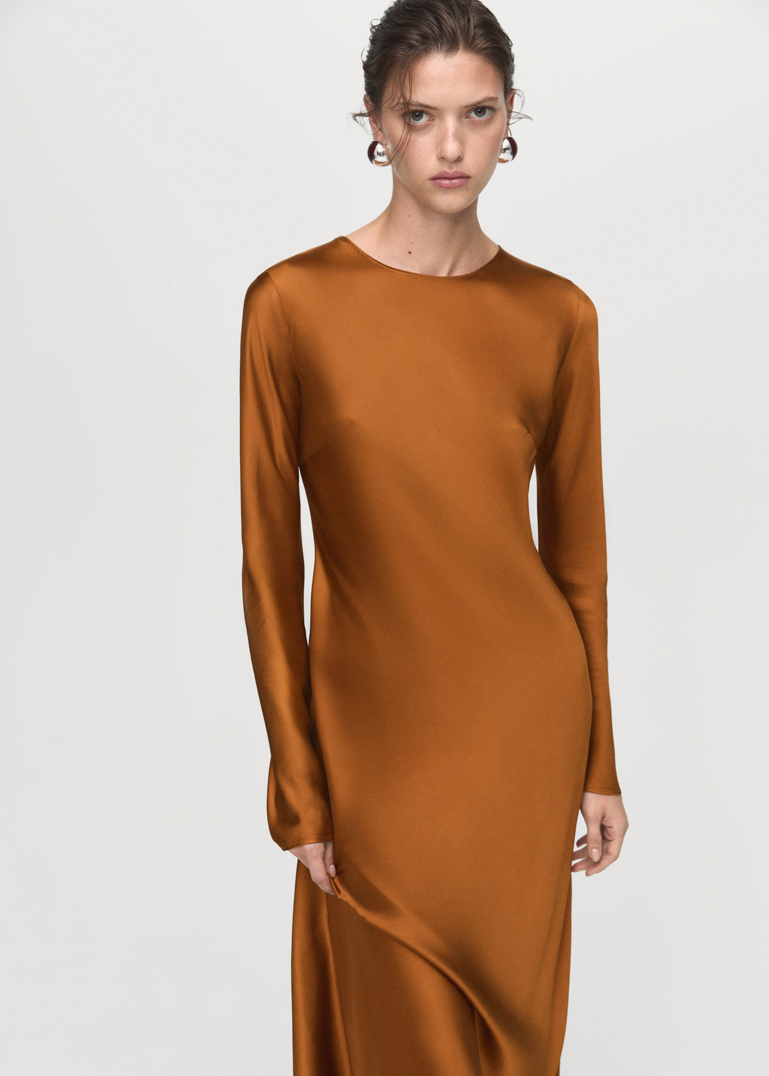 ELEGANT SATIN DRESSES RECOMMENDATIONS— Many Colors Available cover photo collage