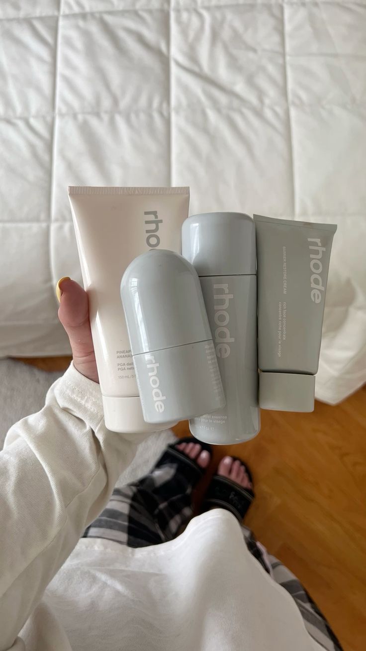 My Honest Glow with RHODE makeup and skincare cover photo collage
