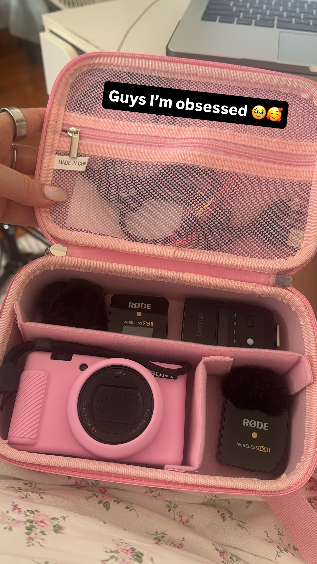 Content Creator + fav Tech Essentials cover photo collage