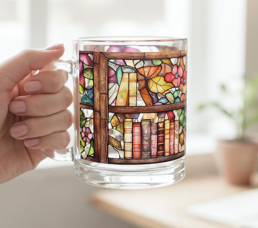Bookish beverages cover photo collage