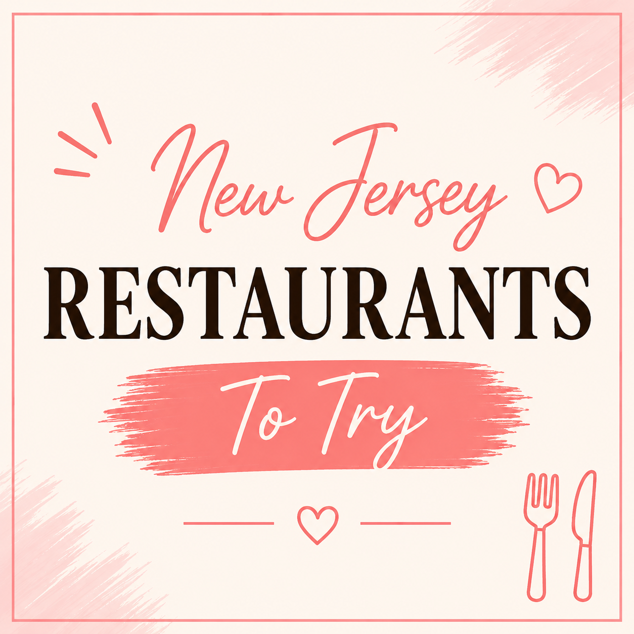 Best New Jersey Restaurants & Places to Eat 🍽️ cover photo collage