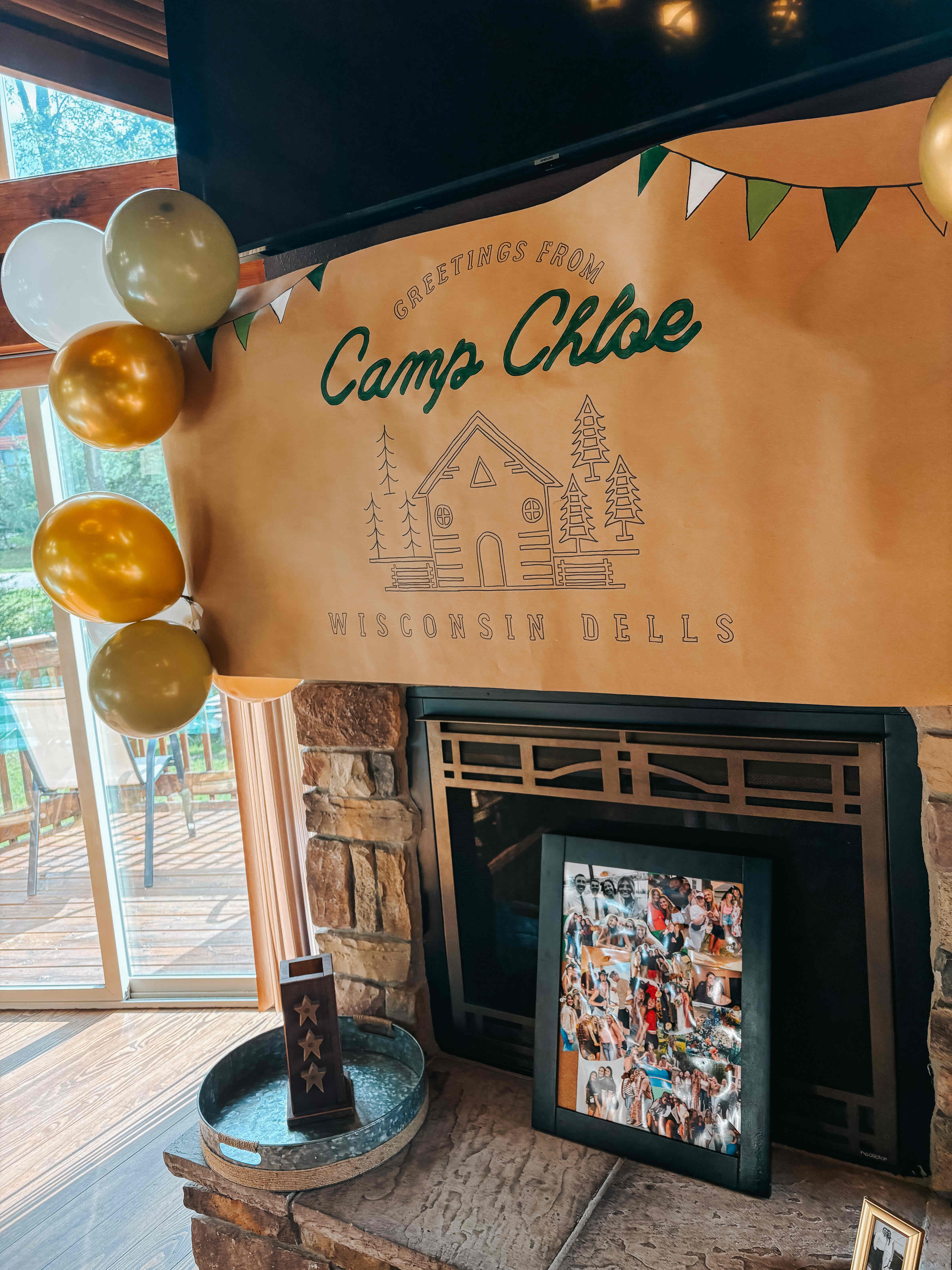 Camp Bachelorette in Wisconsin! cover photo collage