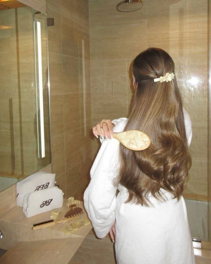 Hair Care routine 💦💇🏻‍♀️ cover photo collage