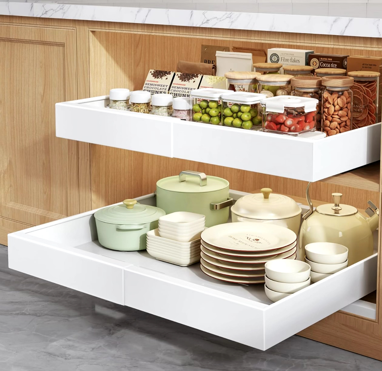 Kitchen Organization Products cover photo collage