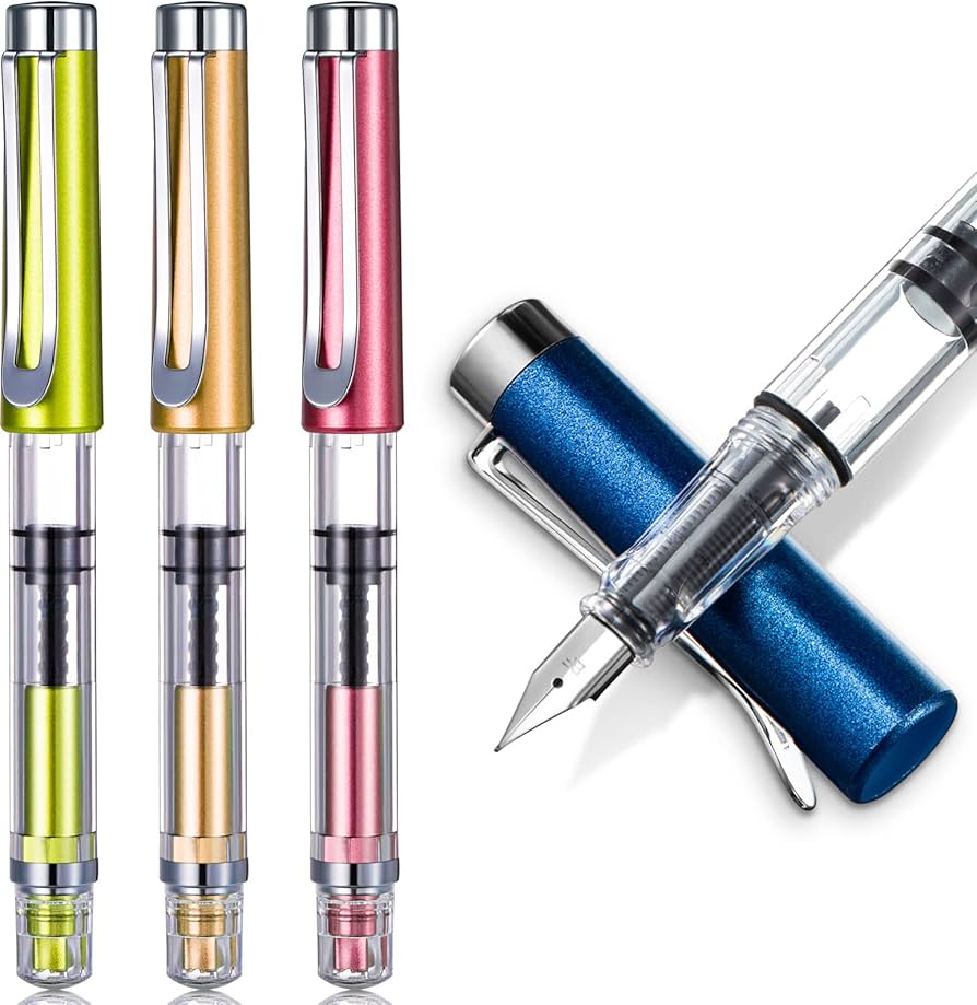 Fantastic Starter Fountain Pens on a BUDGET (below $100 including fees & shipping) cover photo collage