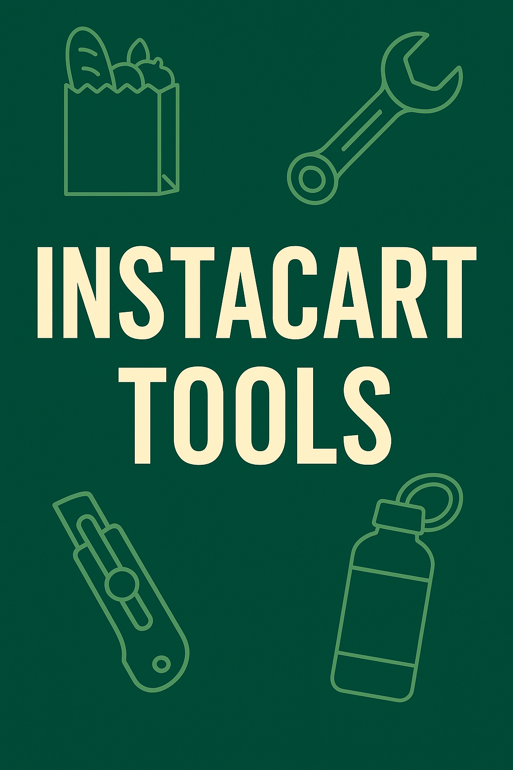 Instacart Insider Tools cover photo collage
