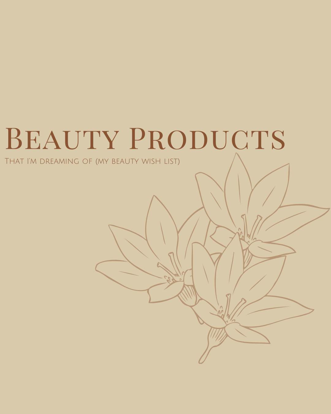 Products that I’m DREAMING of ✨💅🏻 cover photo collage