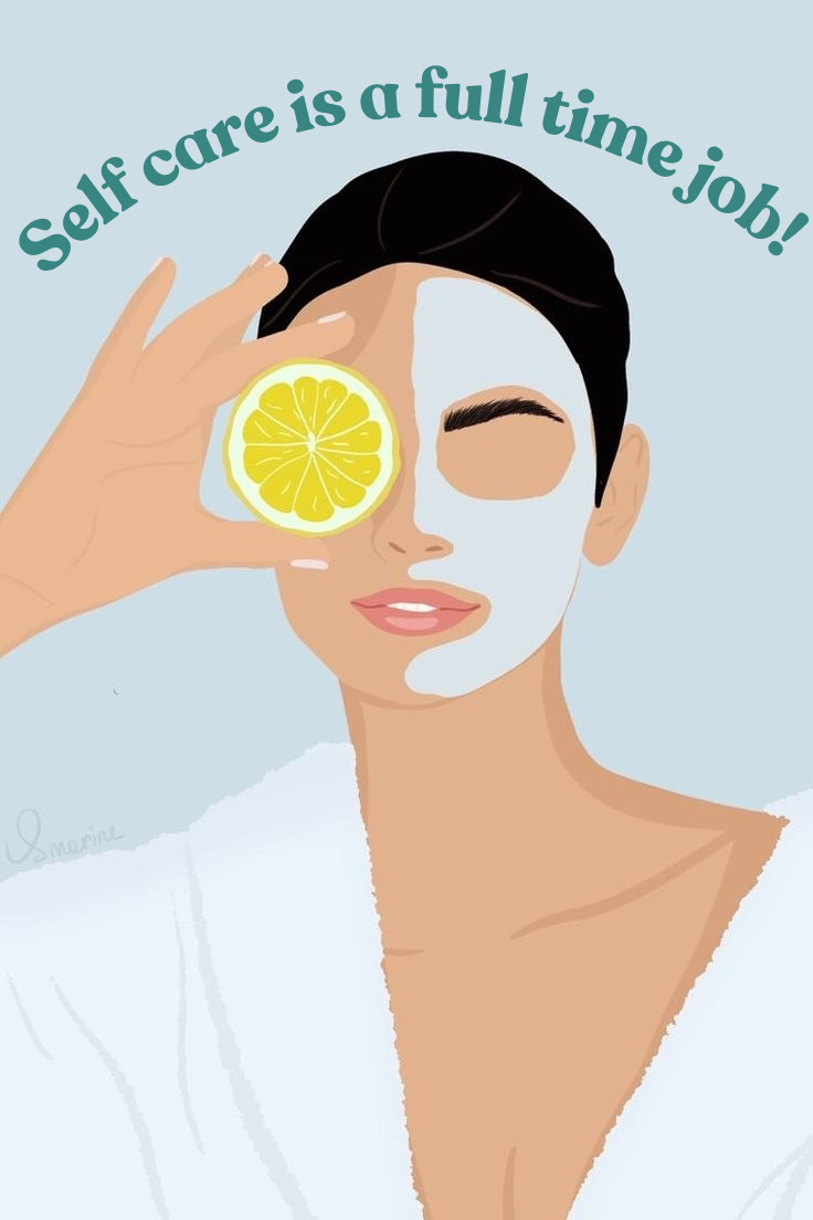 Full body and face care🛀 cover photo collage