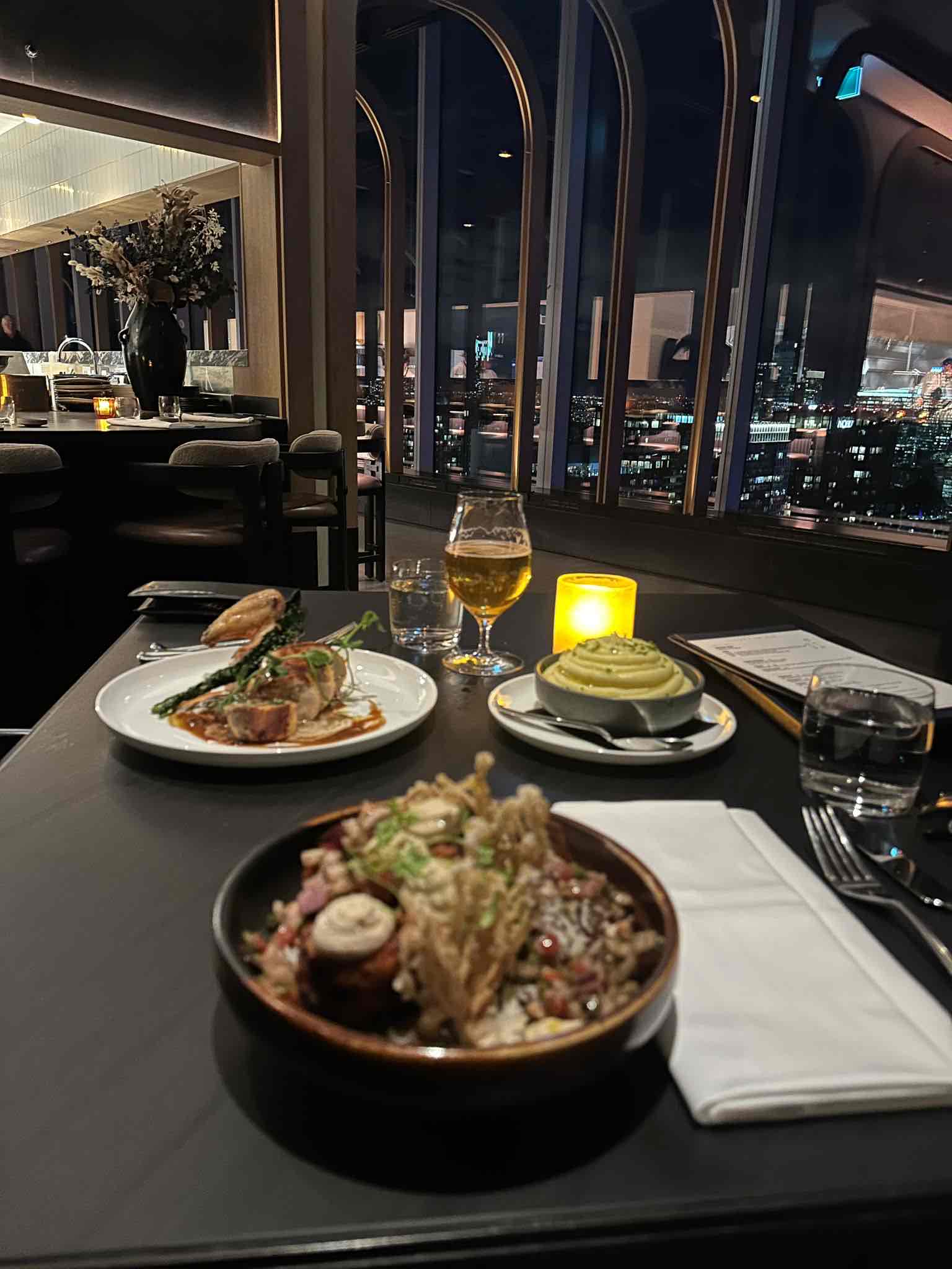 Restaurants in the 6 for next level vibes and great food! cover photo collage