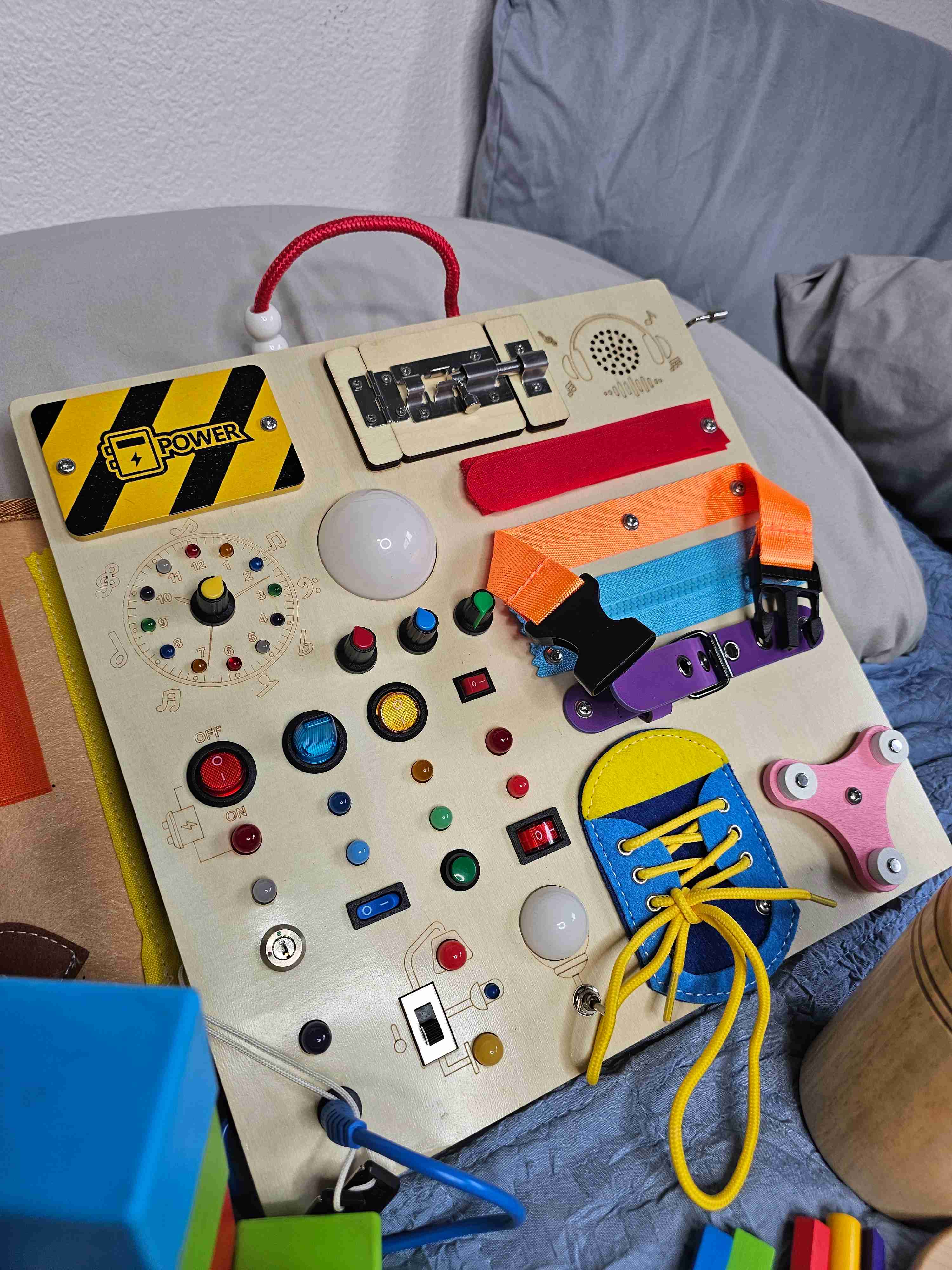 Toddler screen free toys and activities cover photo collage