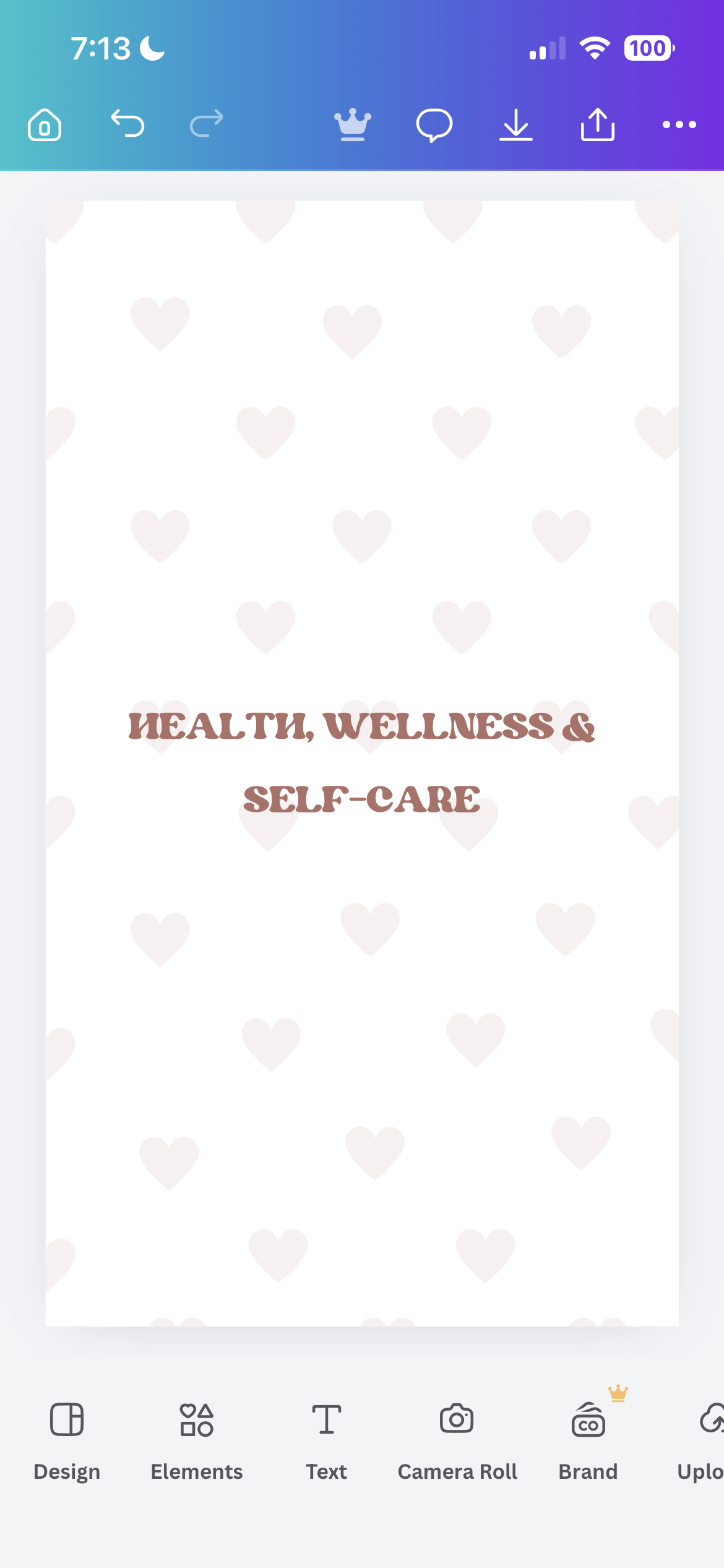 health, wellness & self-care 🧖🏼‍♀️ cover photo collage