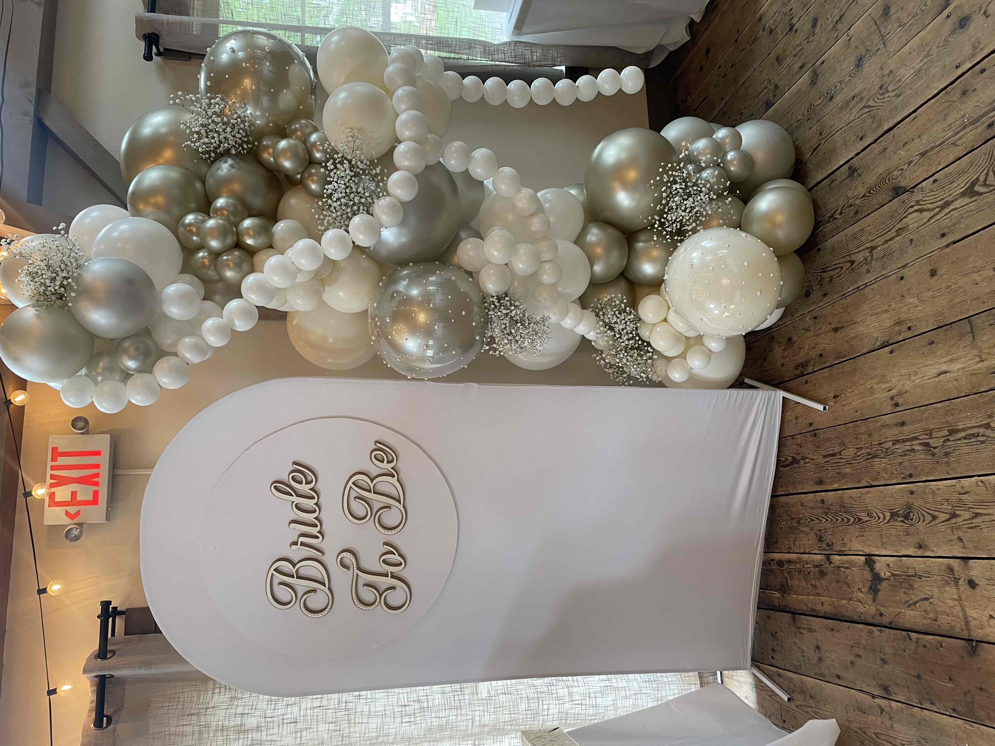 for your chic bride- Pearls and Prosecco bridal shower 🍾🥂 cover photo collage