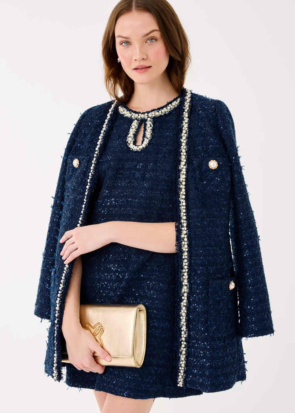 Cocktail dresses and attire for the holidays cover photo collage