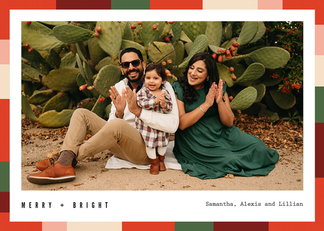 Delightfully Fun Christmas Cards cover photo collage