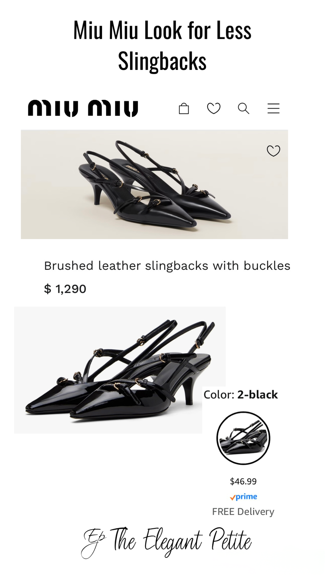 Designer look for less shoes that won’t break the bank cover photo collage