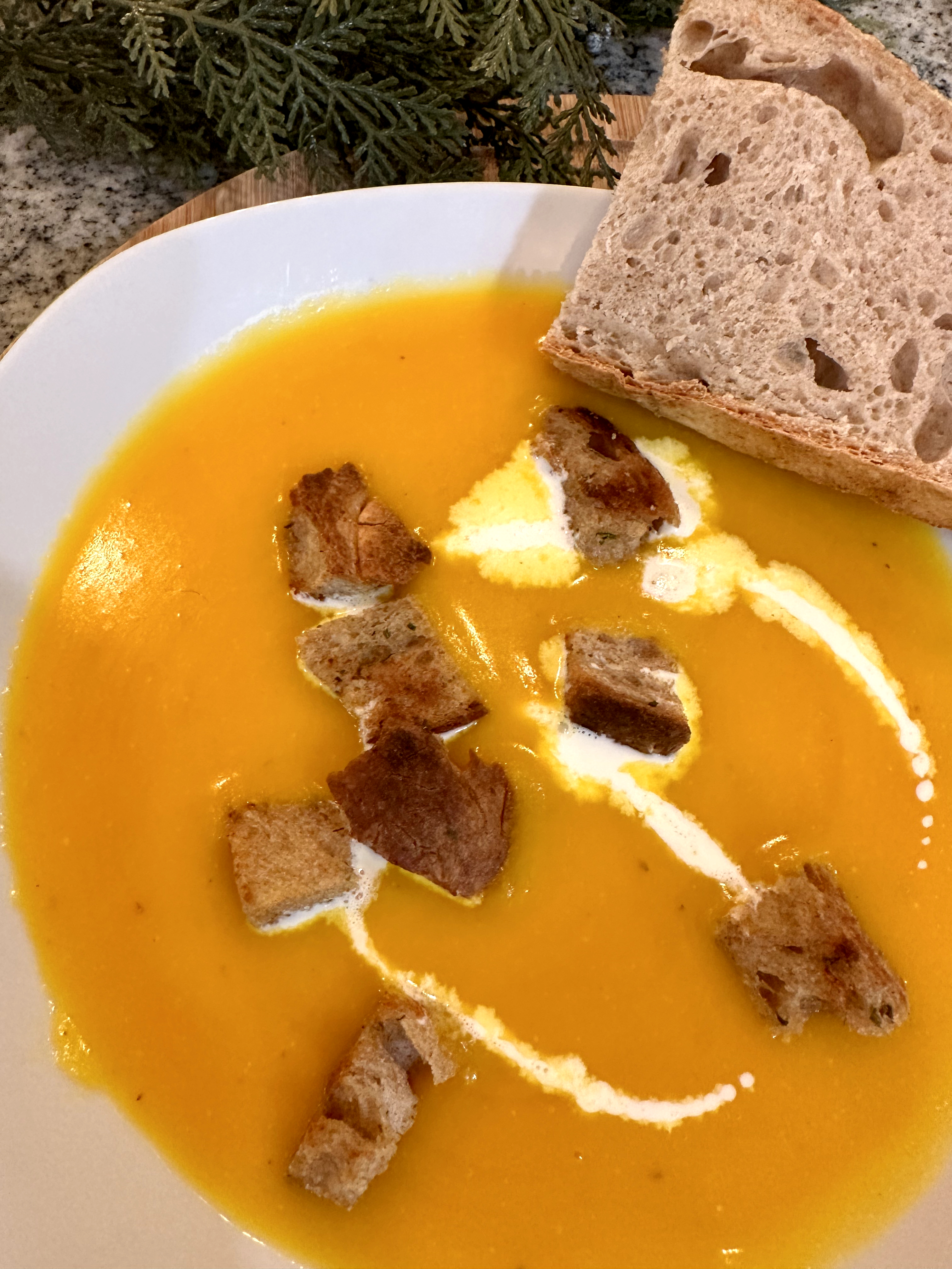 Creamy Pumpkin Soup cover photo collage