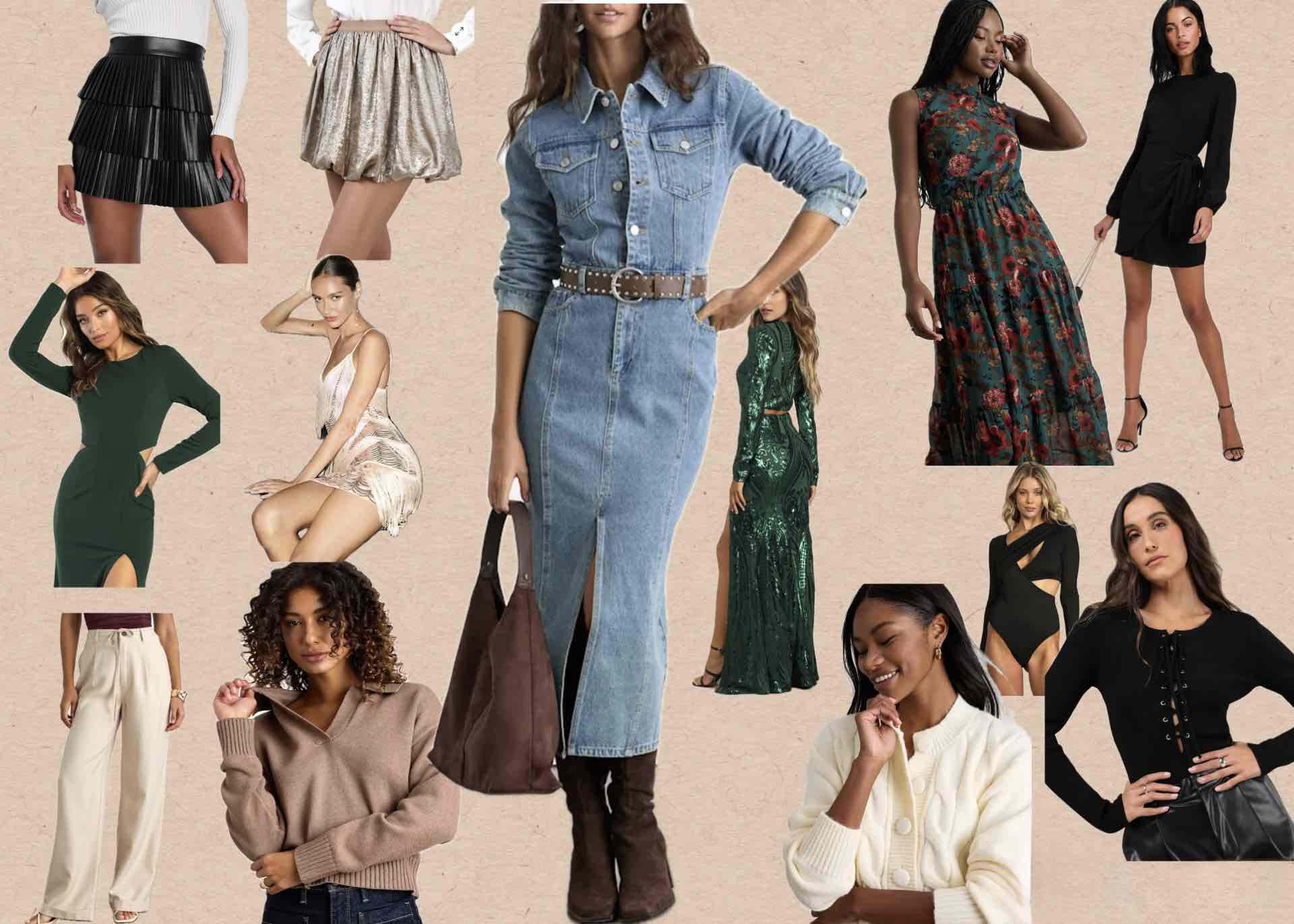 Chic Lulus Finds Under $110 | Trendy & Affordable Styles cover photo collage