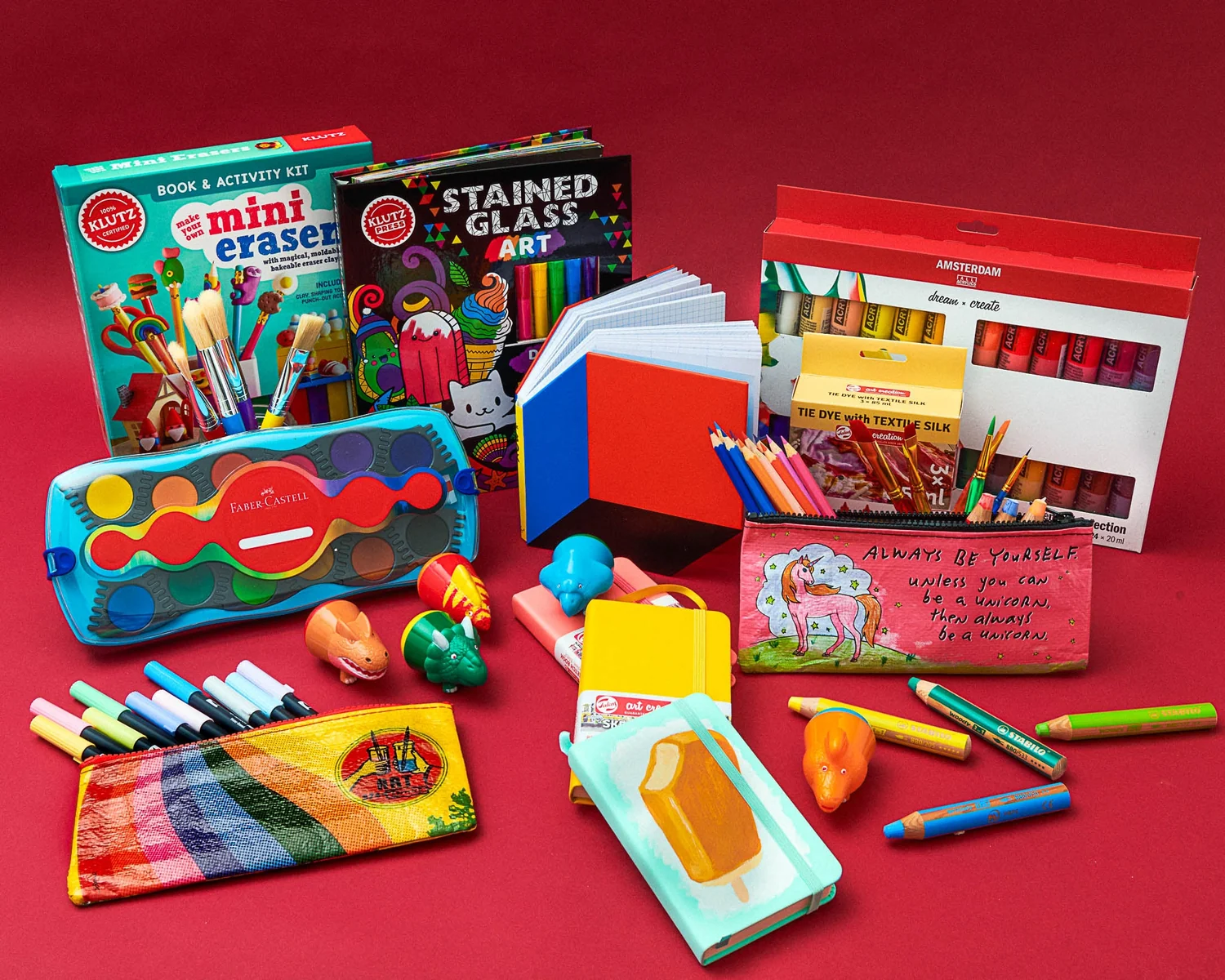 Creative Art Supplies for Kids cover photo collage