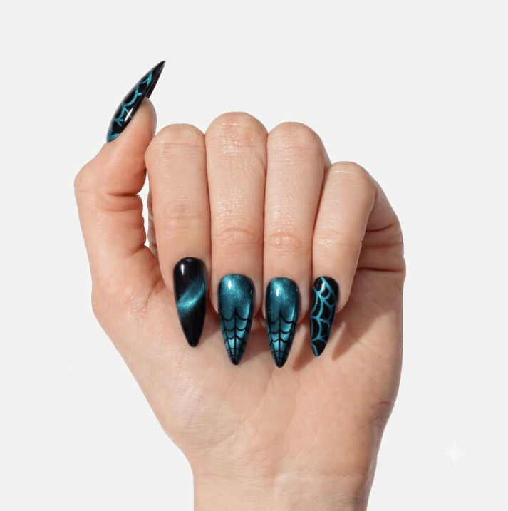 CAN'T STOP STARING FALL & SPOOKY SZN NAILS cover photo collage