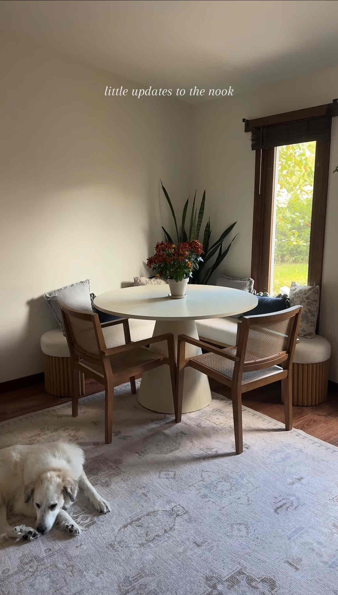 What you can find in my breakfast nook cover photo collage
