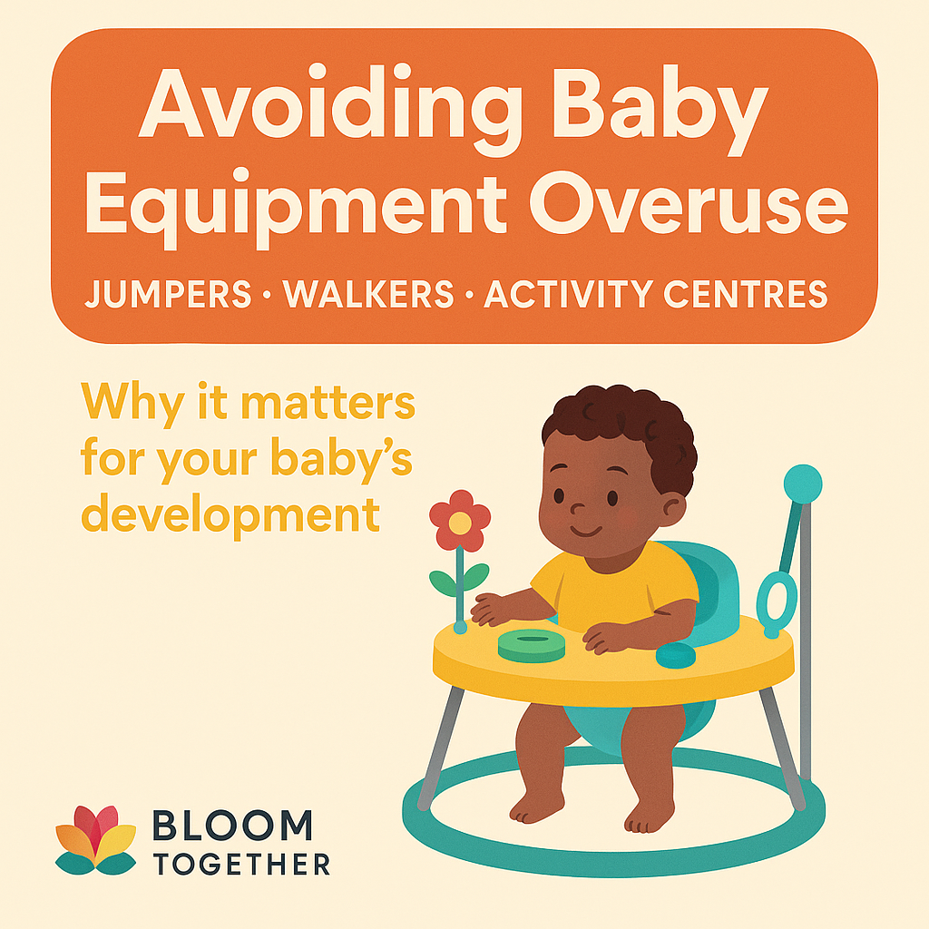 Is Baby Equipment Slowing Your Baby’s Milestones? cover photo collage
