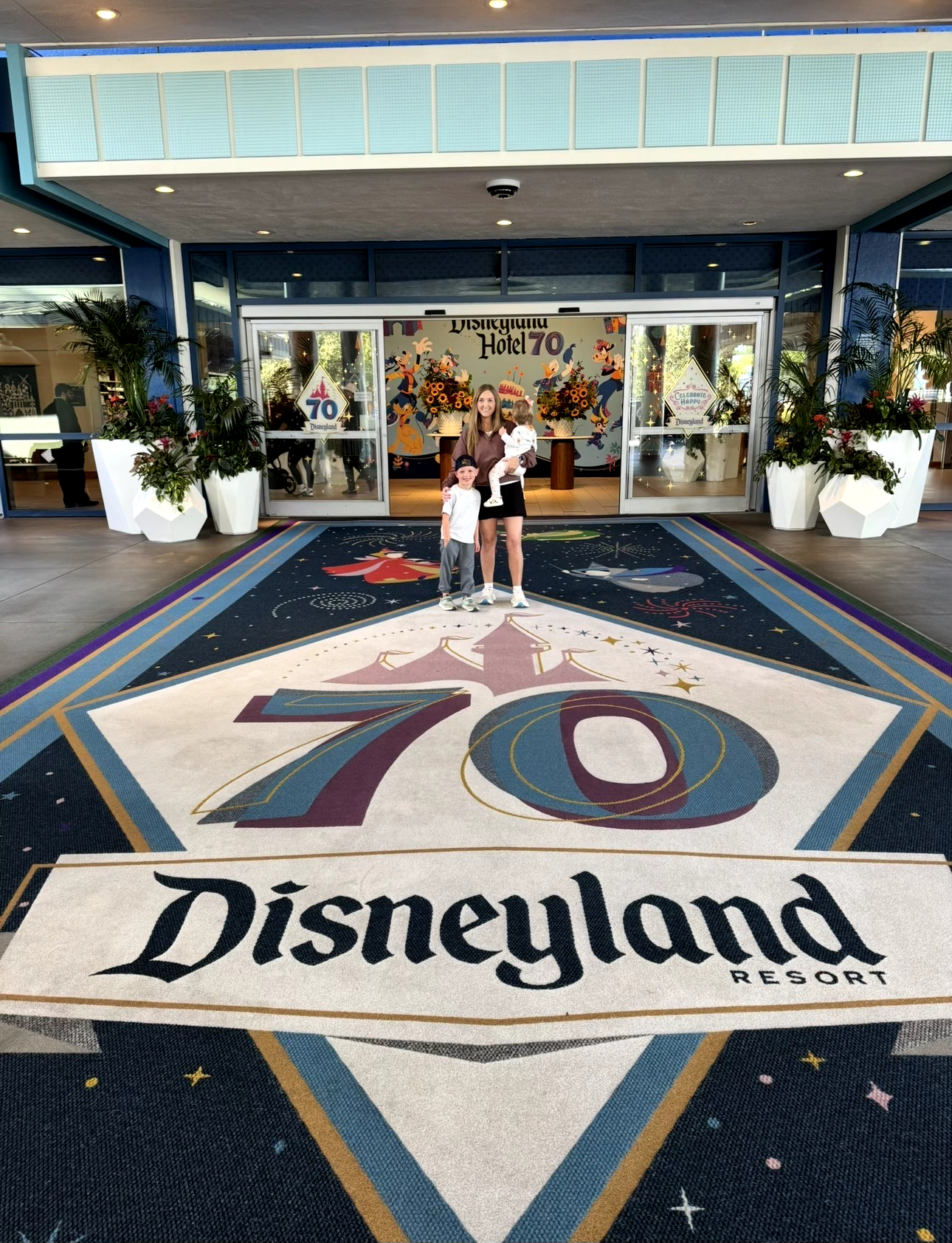 Disney with 2 kids! Outfits and helpful baby things! cover photo collage