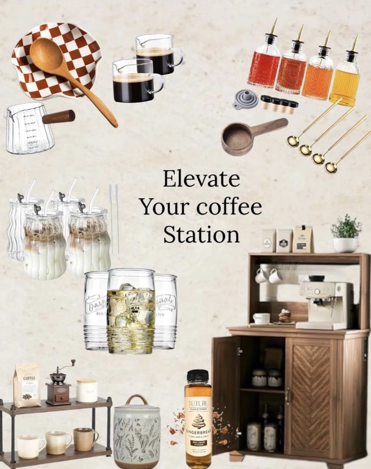 Coffee Station Level Up! cover photo collage