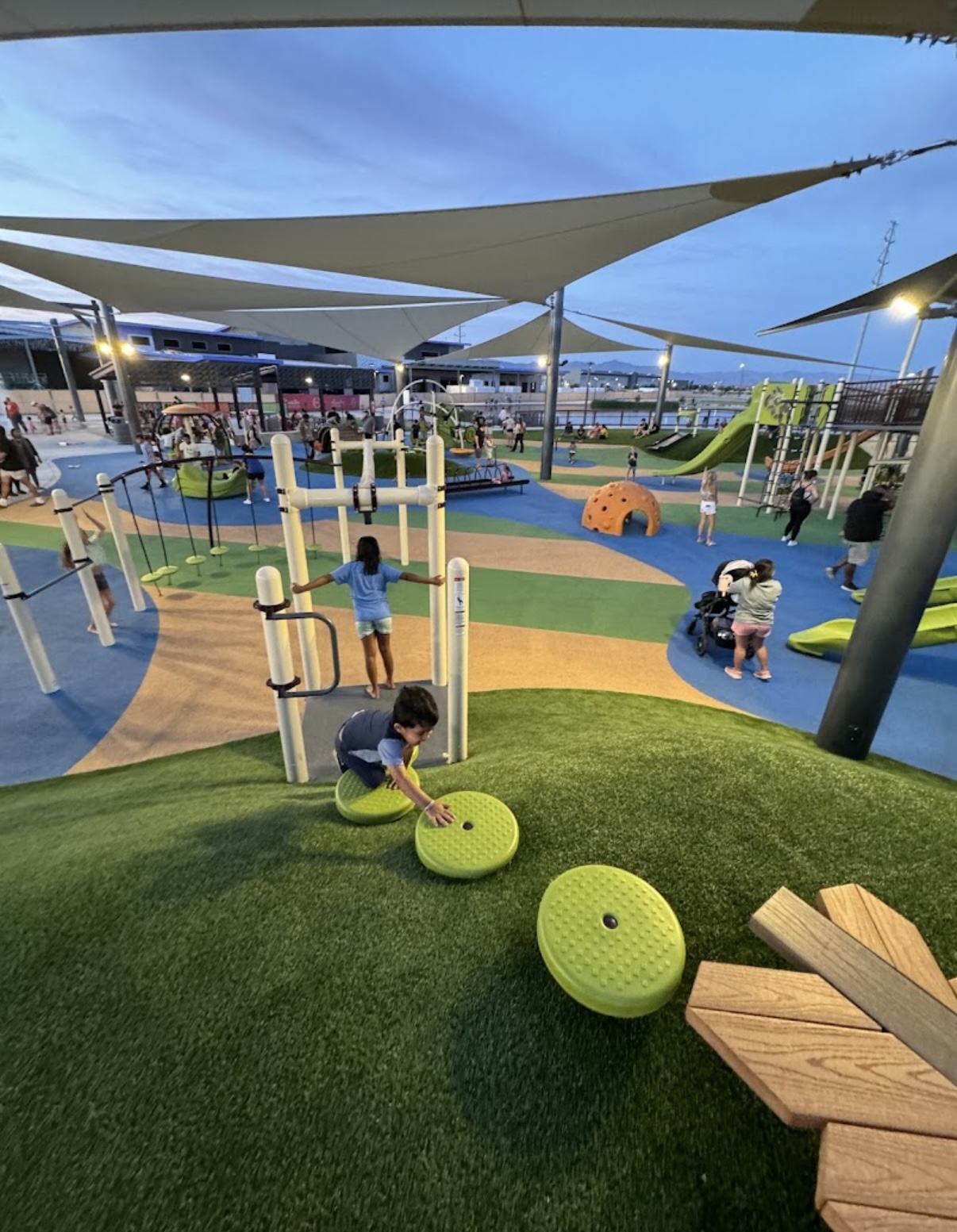Near Gilbert AZ: Parks For The Kids & Coffee Places For The Adults 🤭 cover photo collage